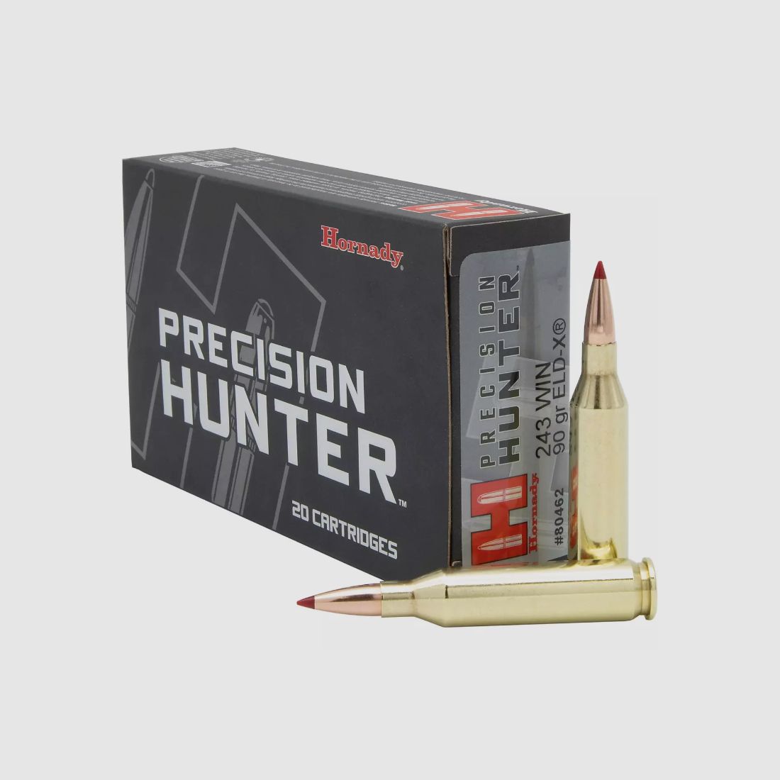 Hornady 243 Win Precision Hunter Eld-X 90 Gr Kogels