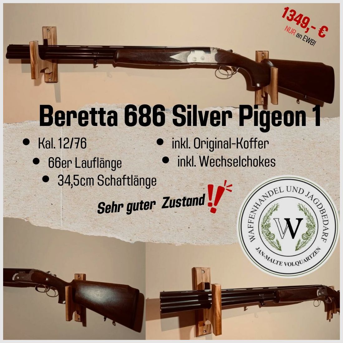 Beretta 686 Silver Pigeon 1 12/76