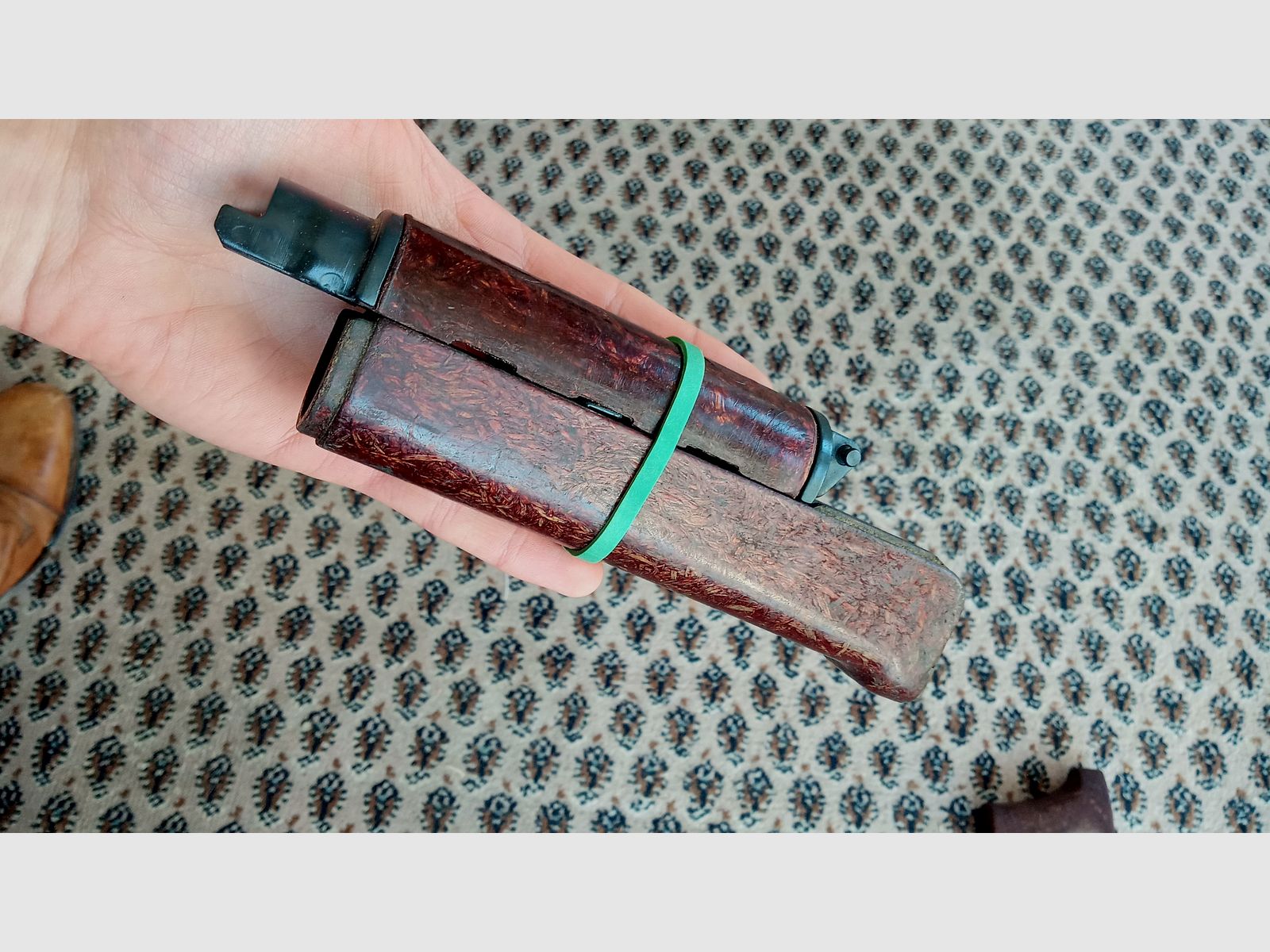 Original VZ.58 "Beaver Barf" protezione in bakelite e impugnatura / adatto anche per CSA Sporter / Set #1