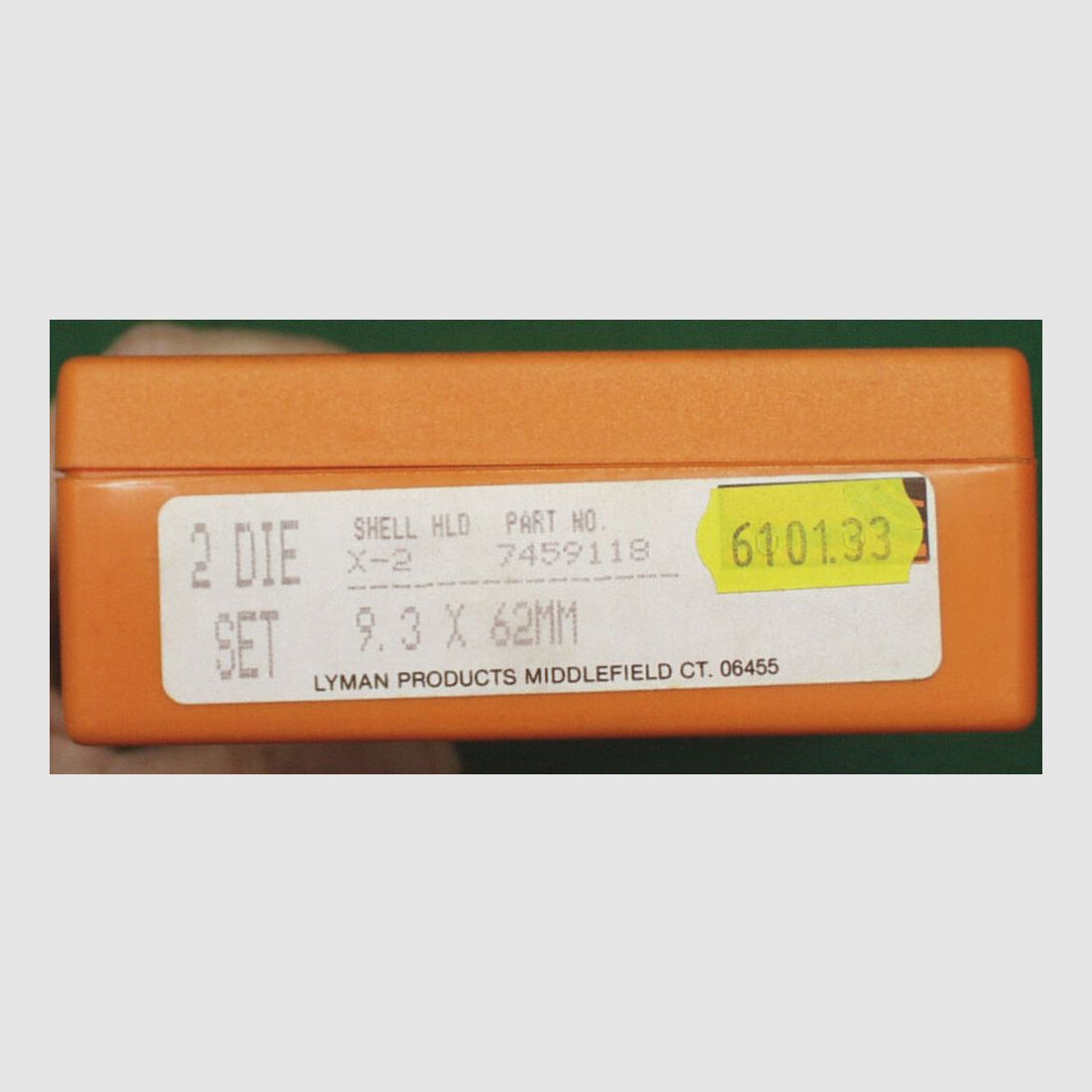 Set di matrici Lyman 2 pezzi cal. 9,3x62mm