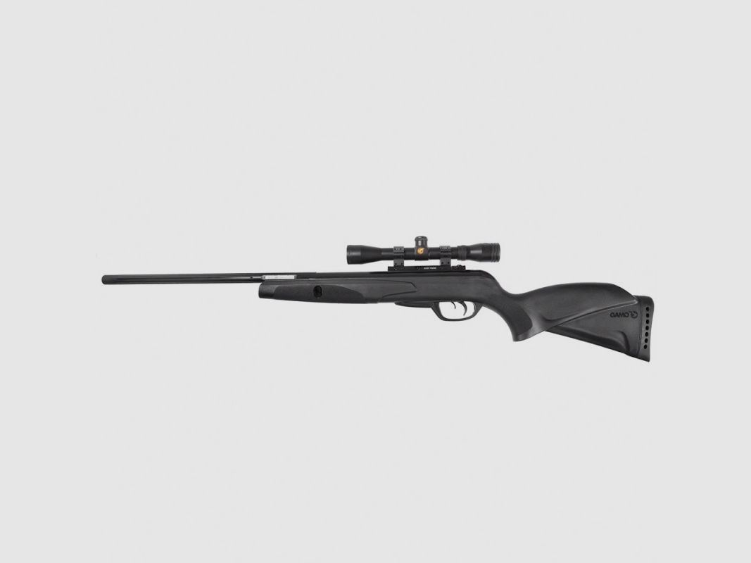 GAMO BLACK CAT 1400 luchtgeweer 4,5 mm met 4x32 richtkijker, afbeelding 1 van 3