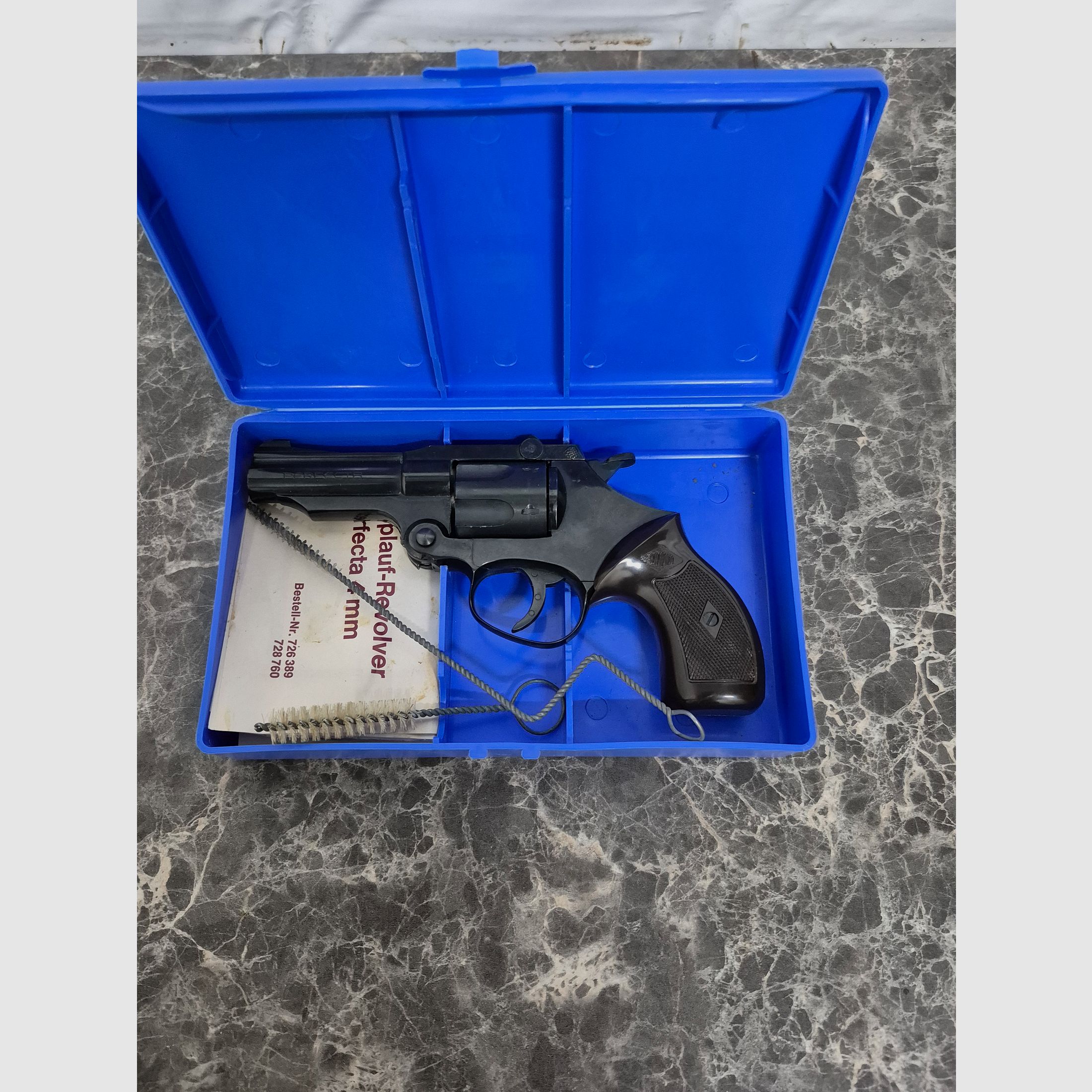 Perfecta Schreckschuss / Gas / Signal / Kipplauf - Revolver, 4 mm