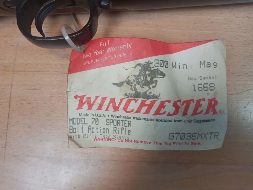 Winchester Model 70 XTR Magnum