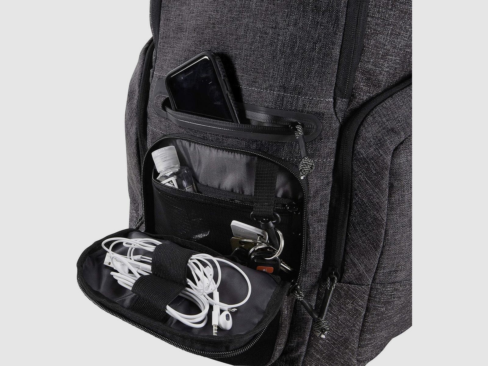 ALLEN Mochila Command Tactical Pack 37 Litros gris-negro, imagen 5 de 6