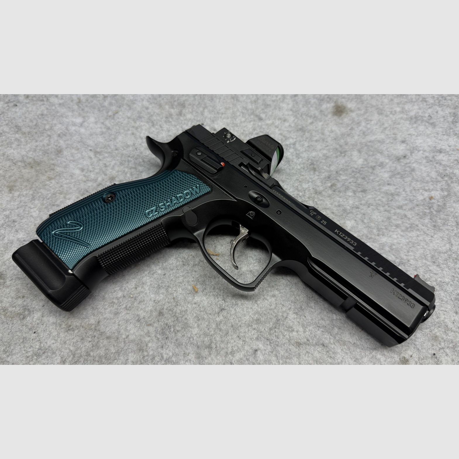 CZ Shadow II Optics Ready (OR) caliber 9mm Luger including Burris FastFire VI red dot sight