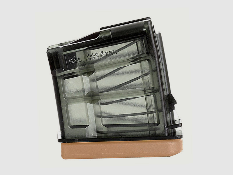 Heckler & Koch magazine for HK243 / SL8 / G36 10-round magazine with sand-colored magazine base