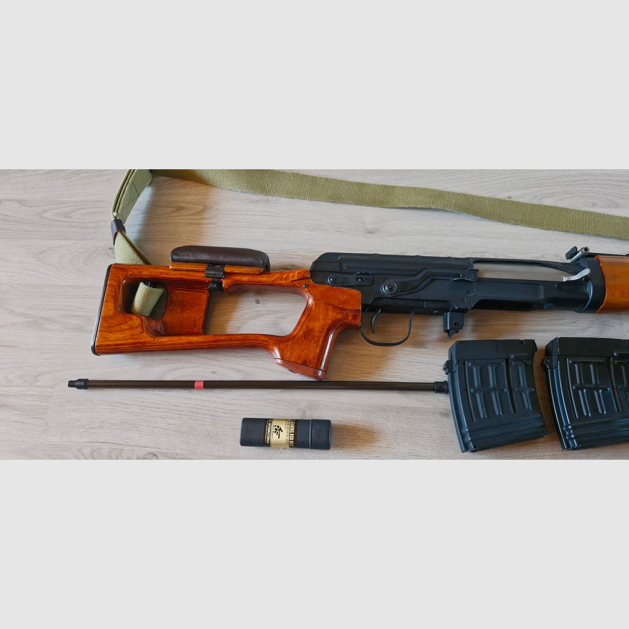 LCT SVD Airsoft madera real S-AEG