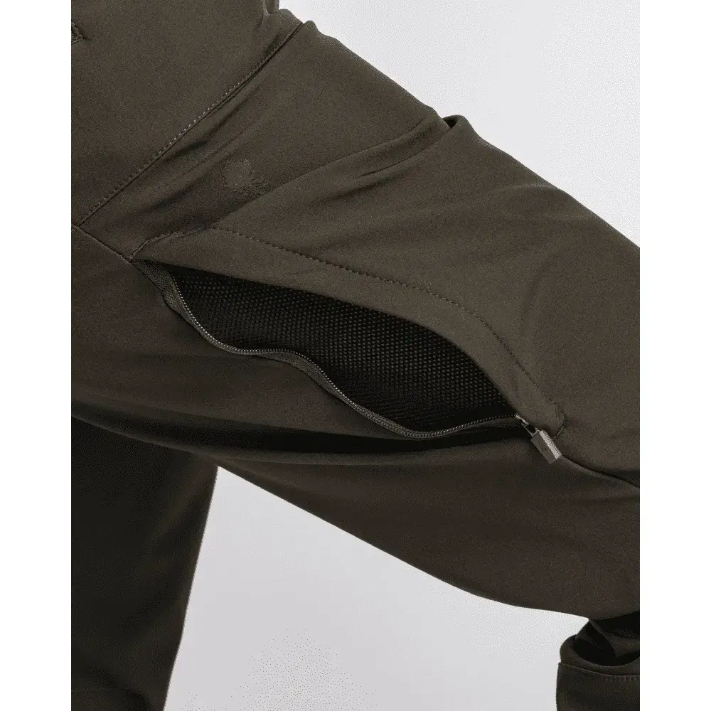 Damskie Kaki Shell Kurtka Przeciwdeszczowa Stretch Pinewood Wilda, zdjęcie 6 z 6