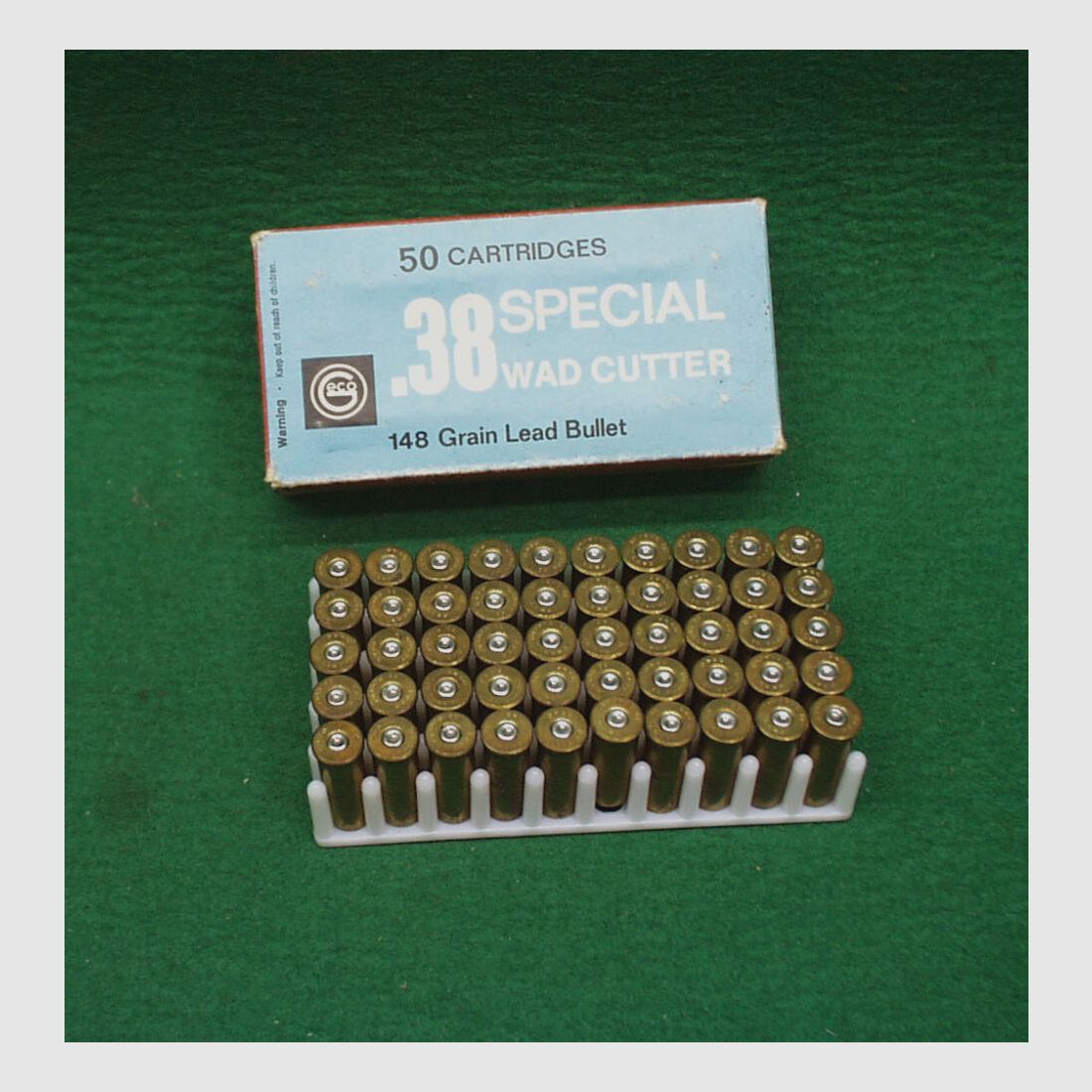 Geco bossoli .38 Special, usati