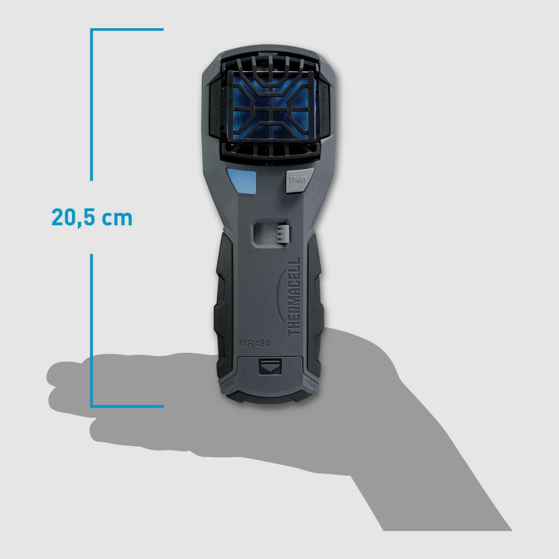 THERMACELL 920204 Mückenabwehr Handgerät MR-450 grau ZoneCheck