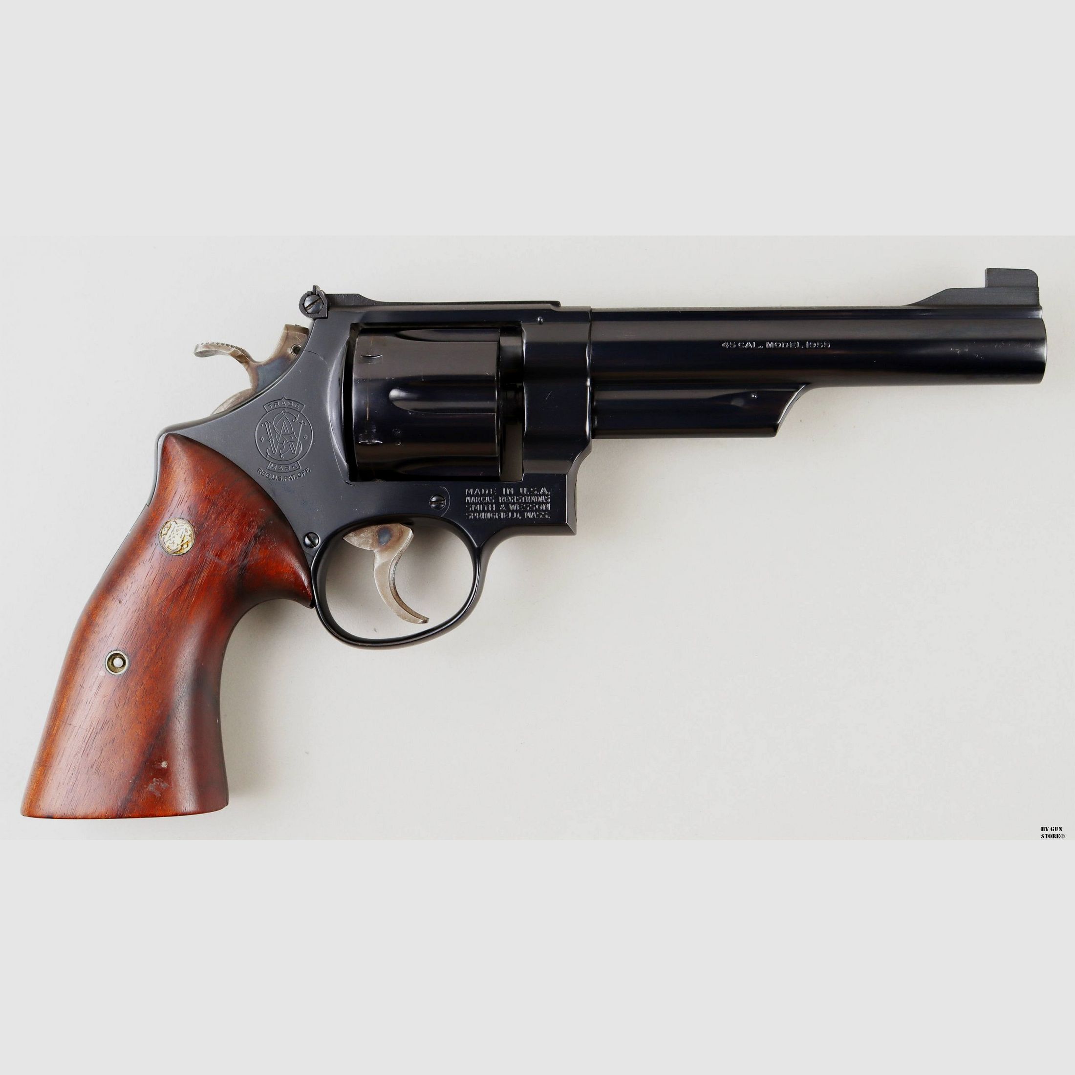 Revolver Smith & Wesson mod. 25-2 model 1955 Target cal. 45 ACP ser. no. N759514, image 3 of 12