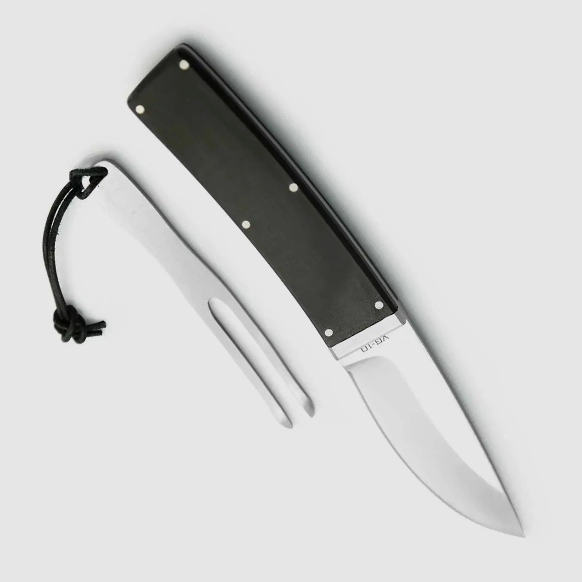 PUMA TEC Gürtelmesser mit Gabel, G10 schwarz