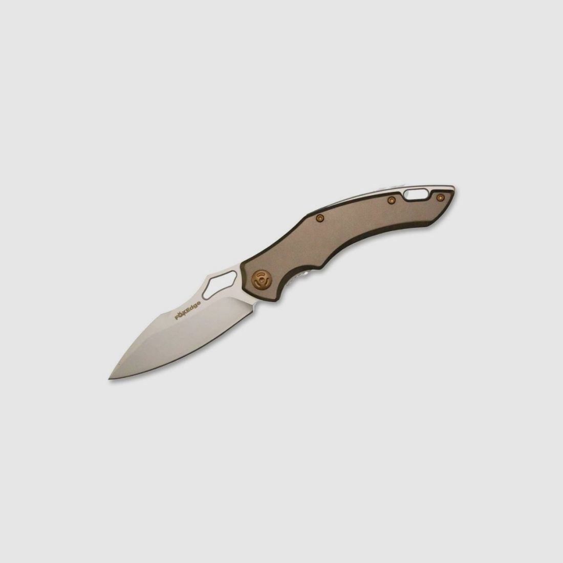 Fox Taschenmesser Sparrow Aluminium Brown, Bild 1 von 2