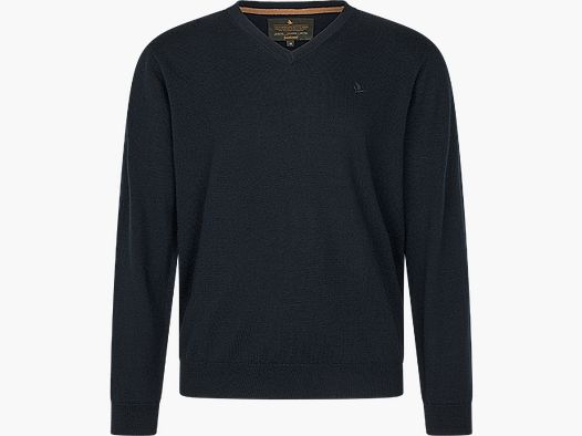 Seeland Pine V-Neck Sweater Men Dark Sapphire S