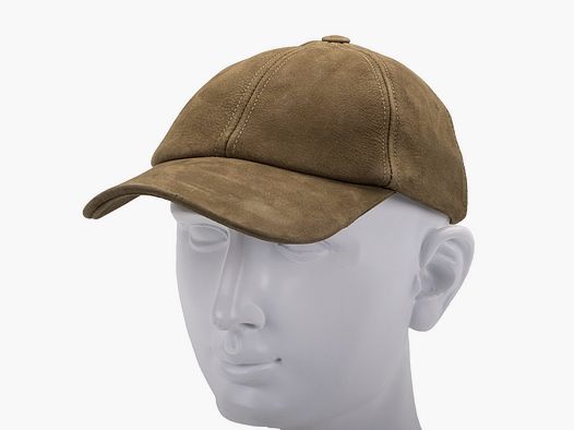 Skogen Base Cap Nubuk Skórzane Czapki Myśliwskie, Czapki i Czapki
