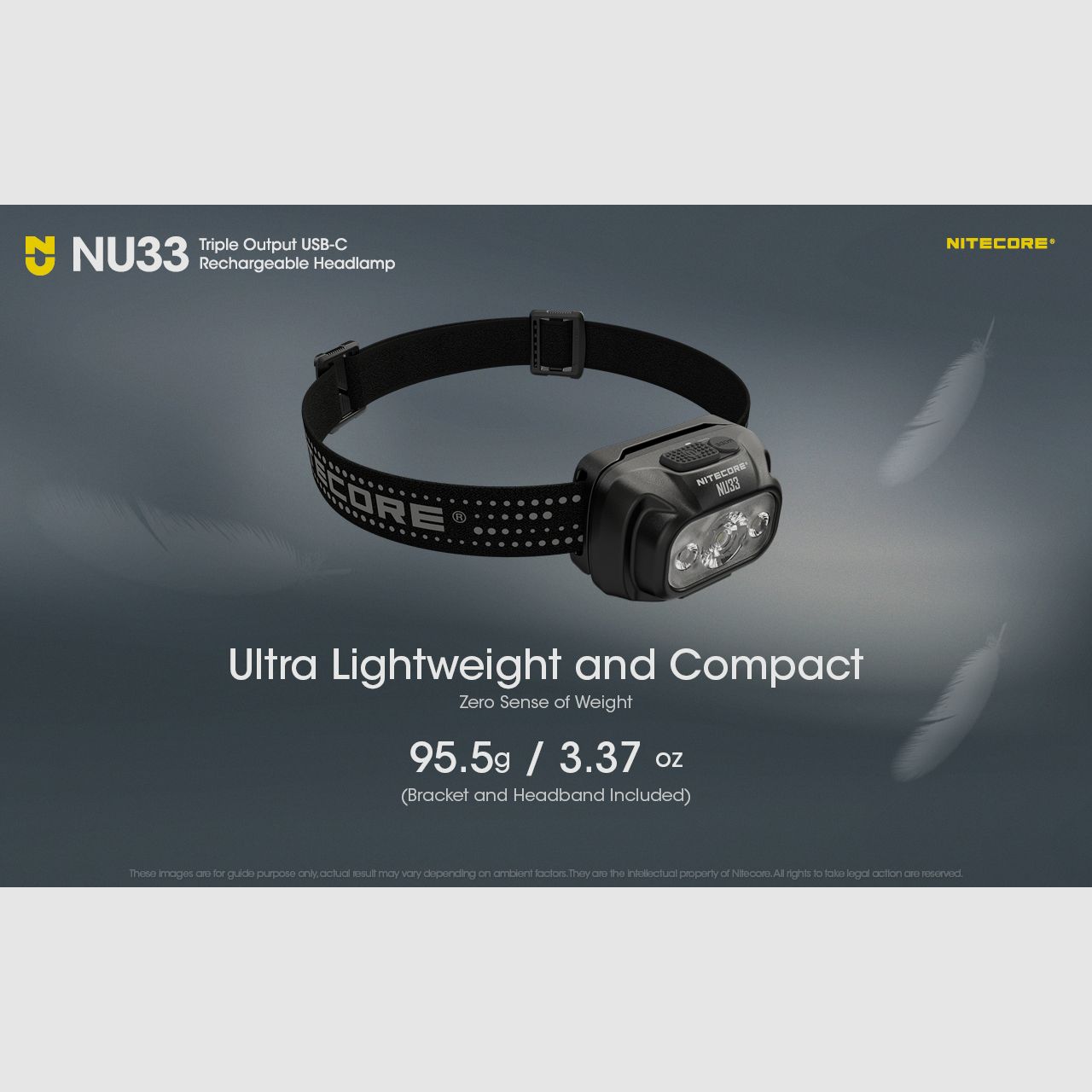 NITECORE NU33 Lampe frontale, image 9 sur 26
