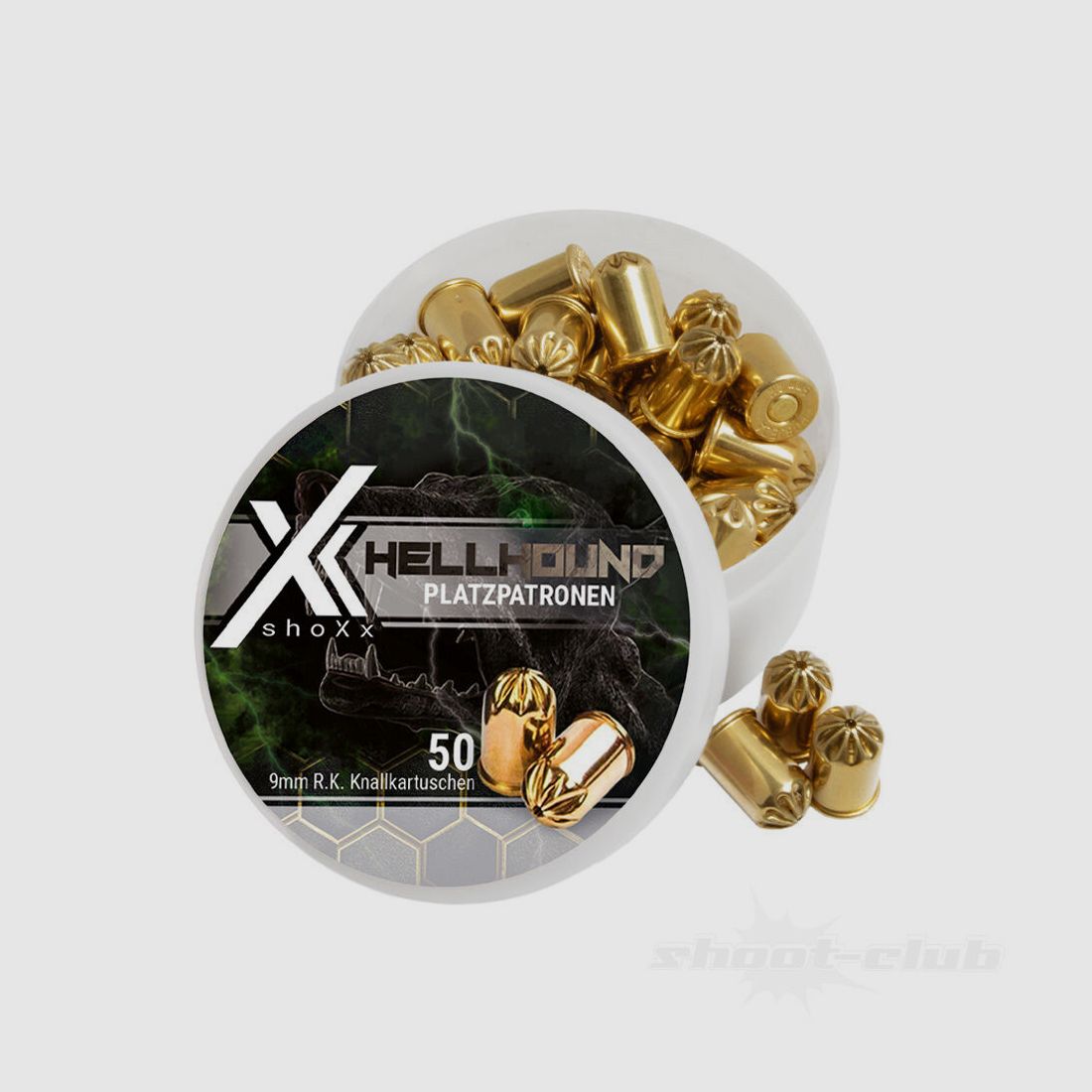 shoXx shoXx Hellhound 9mm R.K. 50 pieces