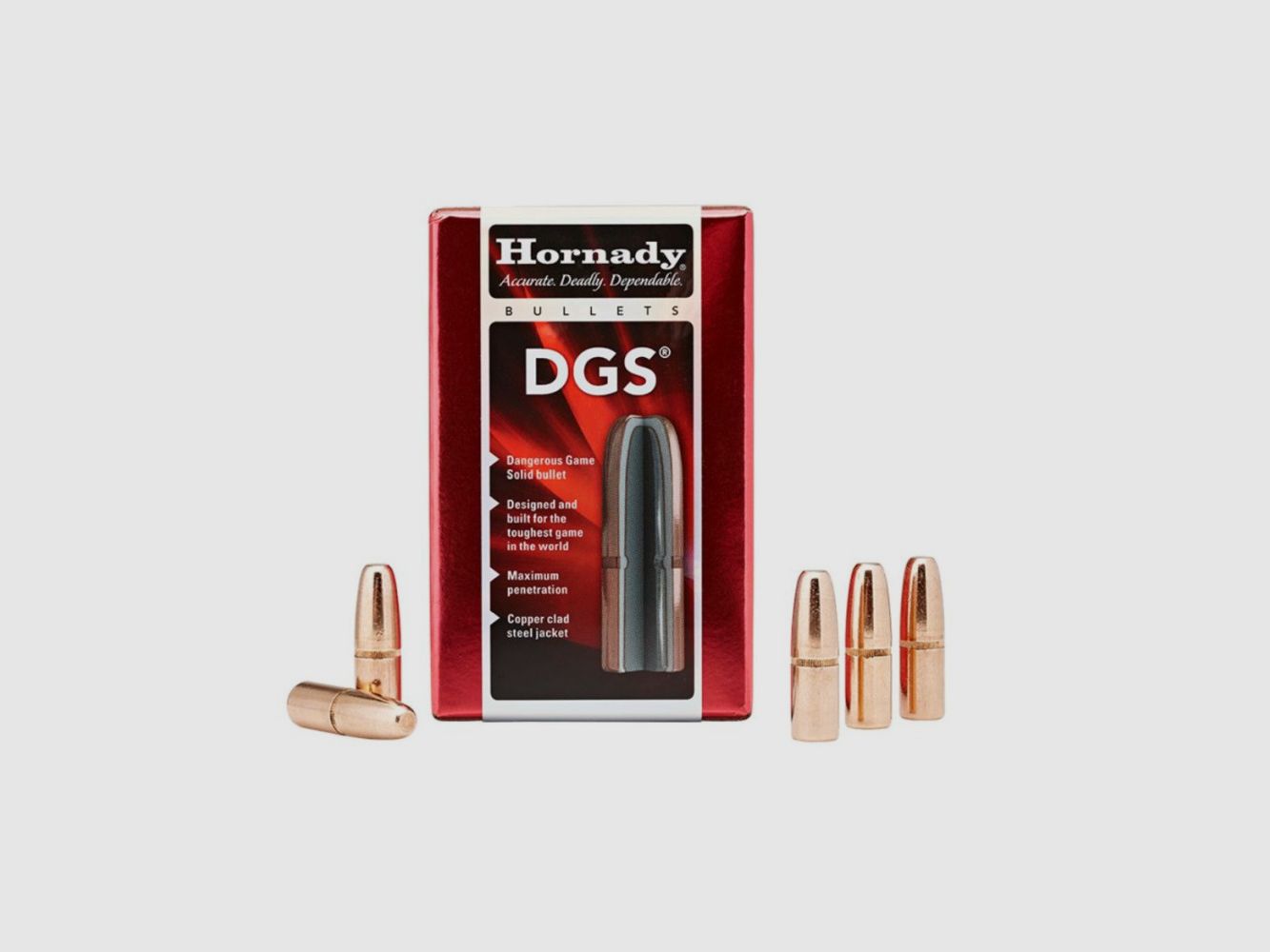 Balle Hornady .375 DGS 19,4 g / 300 gr (50/750)