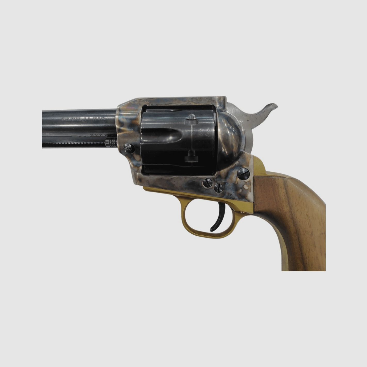 Uberti Revolver 1873 Cattleman II Brass Kal. 44 Remington Magnum Lauf 6" brüniert, Bild 3 von 6