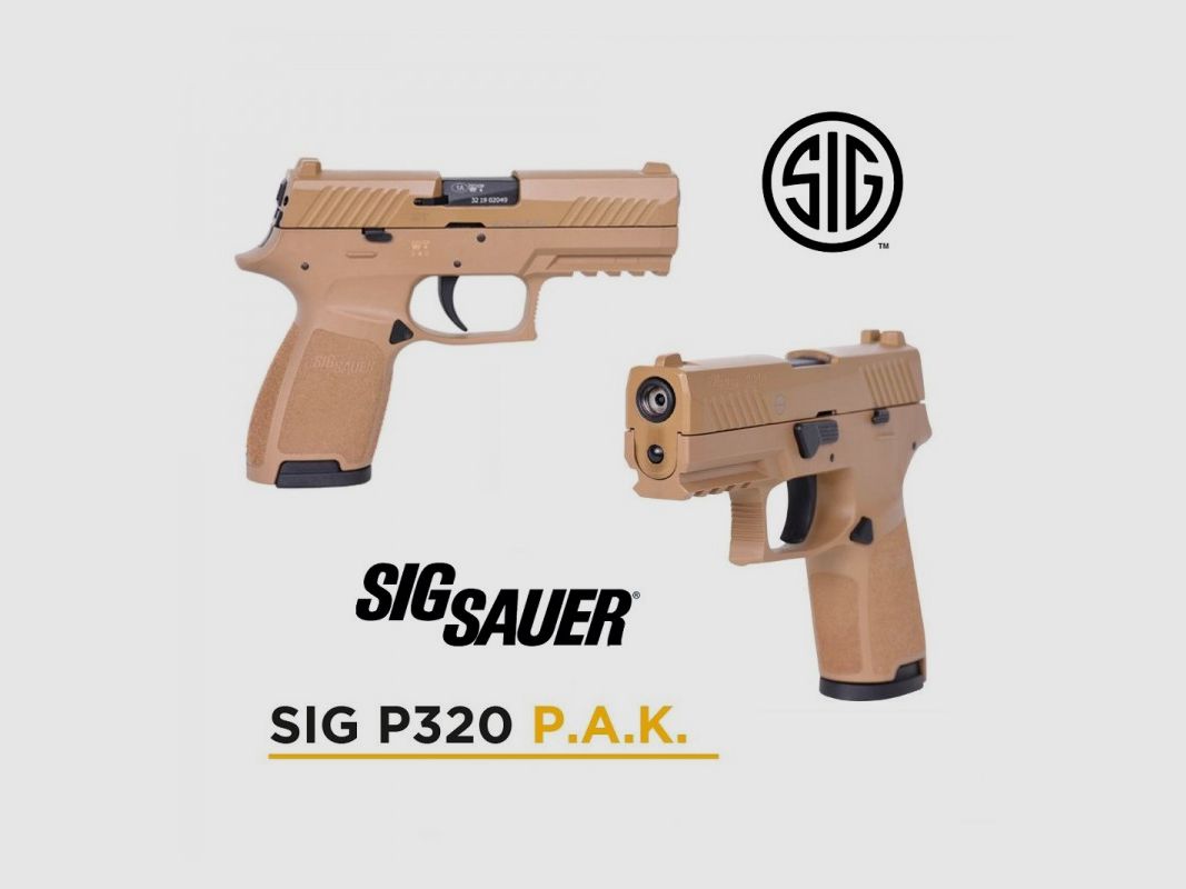 Schreckschusspistole Sig Sauer P320 Dark Earth - 9 mm P.A.K., Bild 3 von 3