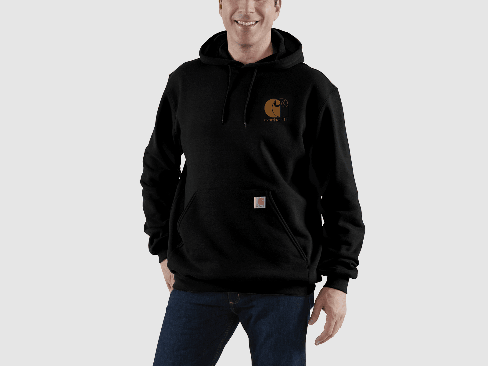 Carhartt Carhartt Force™ Logo Sweatshirt Men Black XL