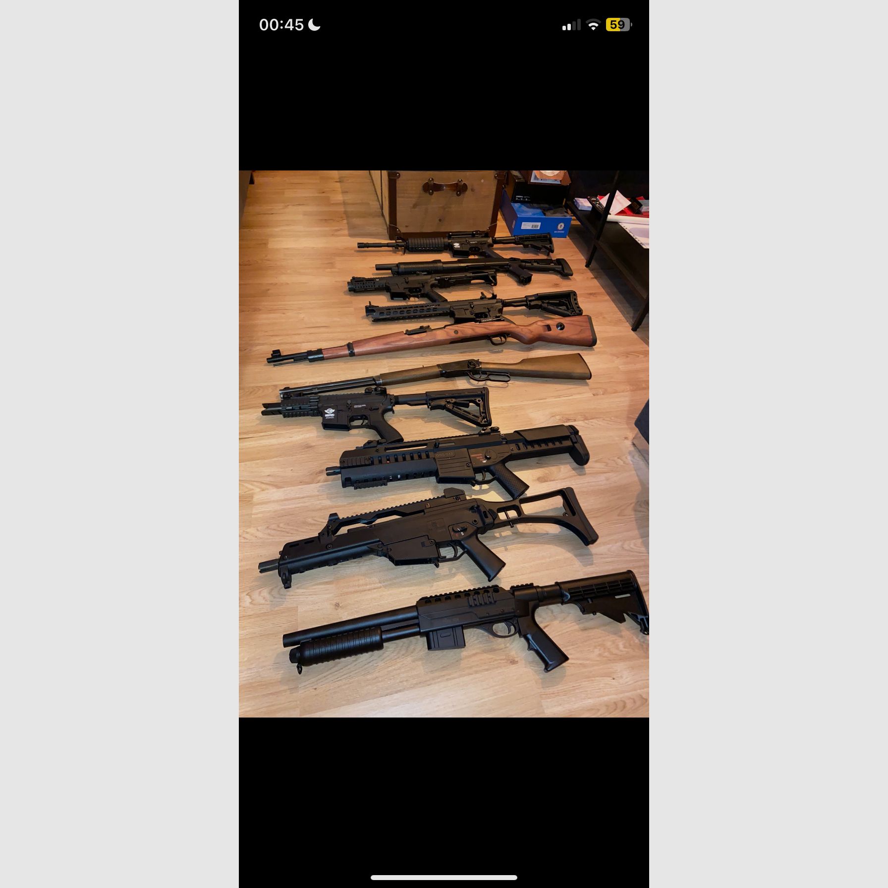 Softair Sammlung zu verkaufen (Gewehre / Pistolen / Zubehör)