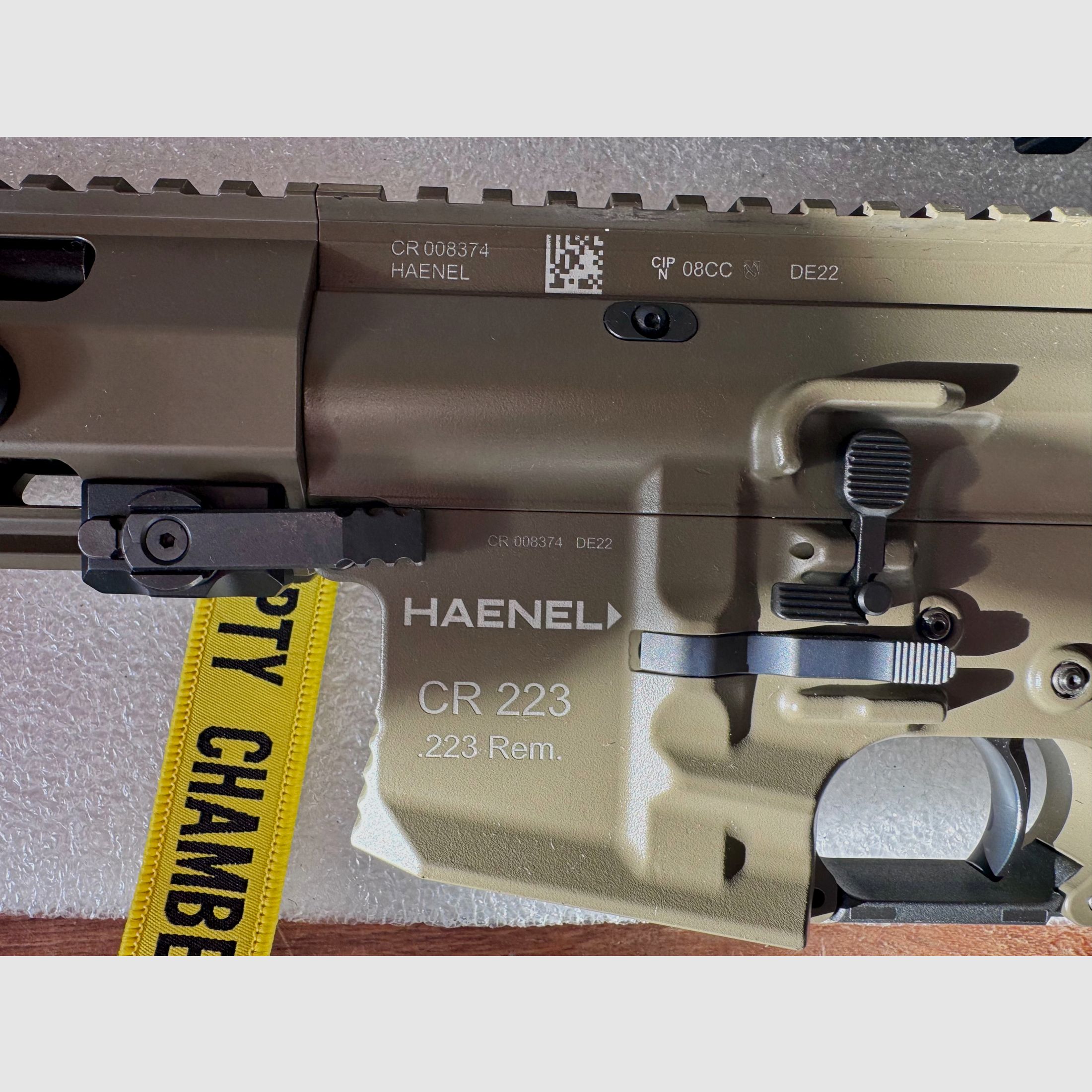 Haenel CR 223 16.5" – match trigger + magazine + adjustable gas port + ATec muzzle brake, image 14 of 18