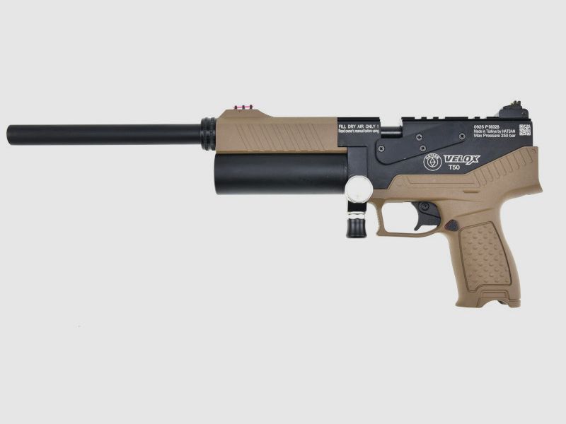 Hatsan Velox T50 FDE – PCP .50 cal. semi-automatique, image 3 sur 4