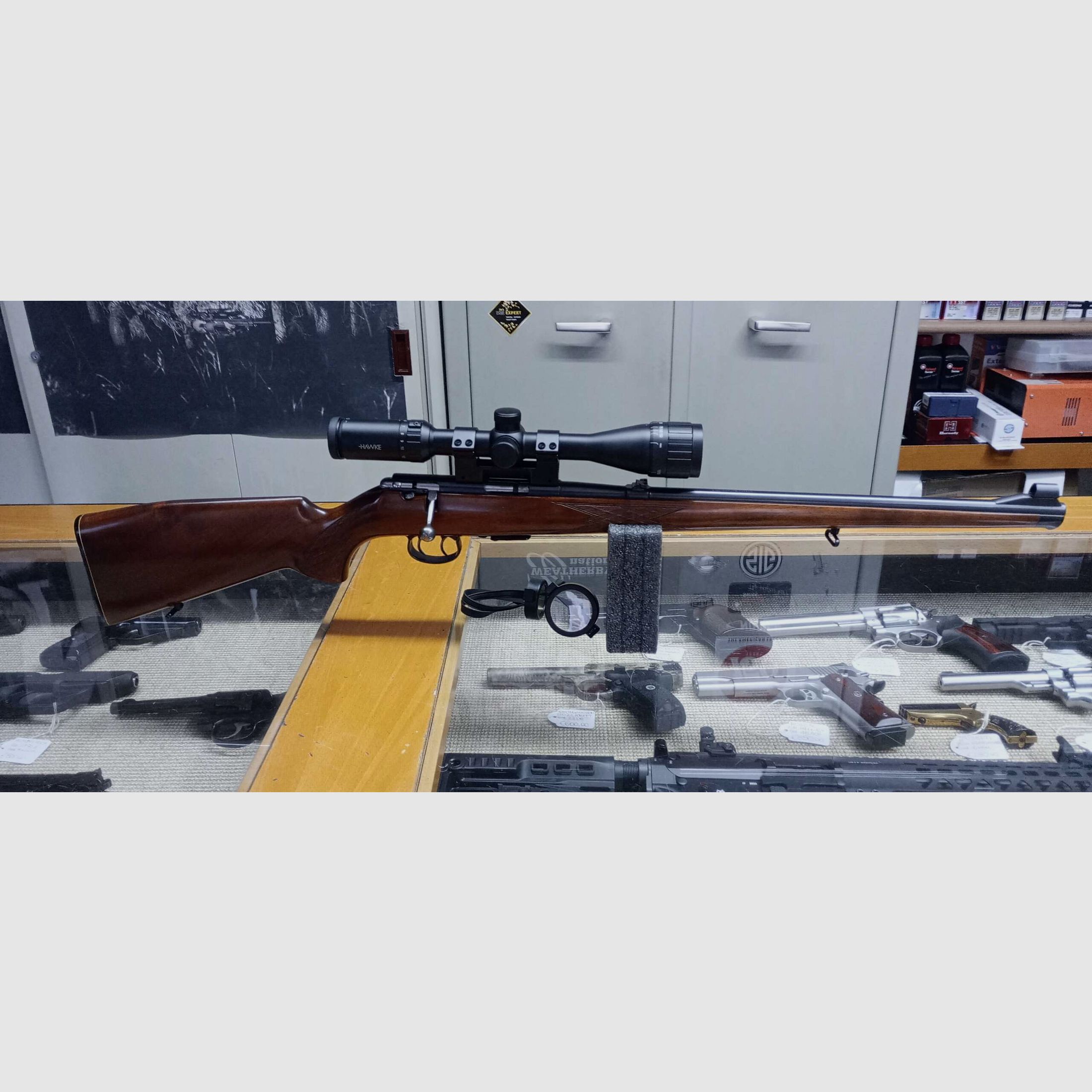 Repeater rifle ANSCHUTZ model 1518 cal. .22 WMR (used), image 1 of 5