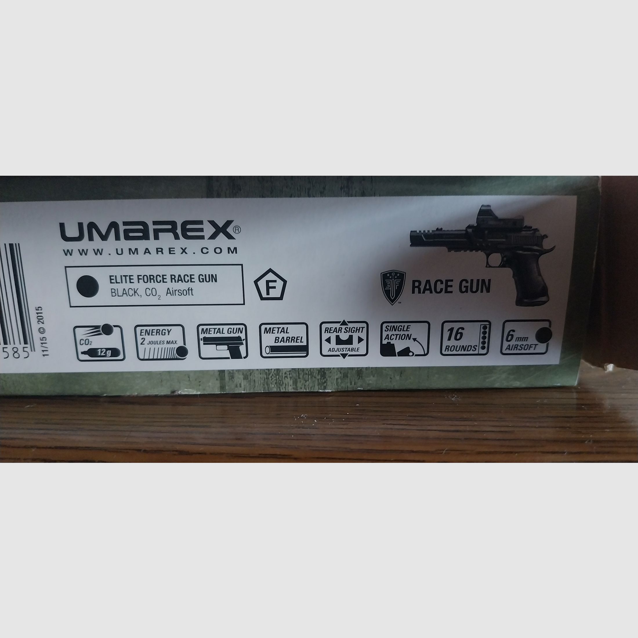 Elite Force Racegun CO2  Notverkauf