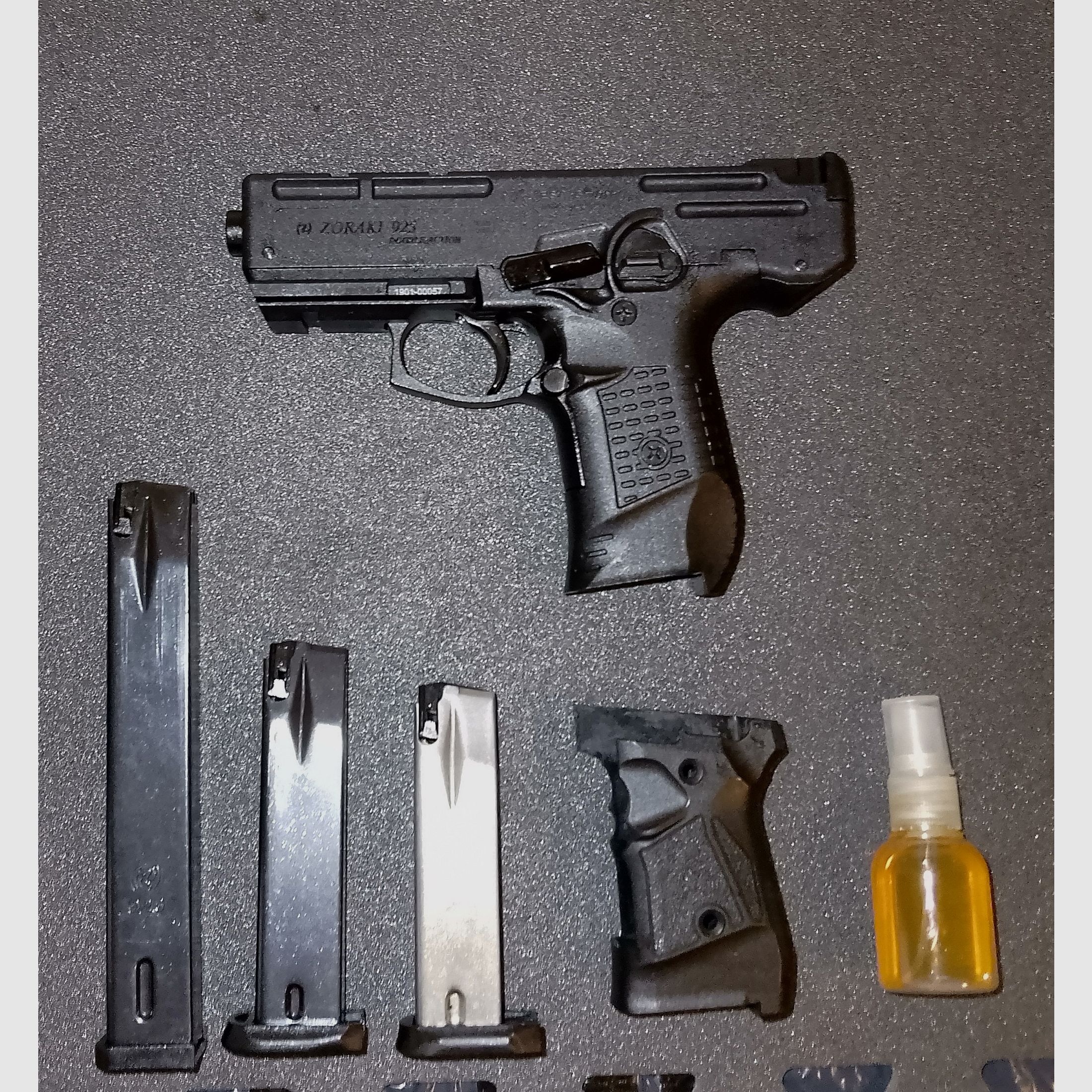 VK Zoraki 925 + Zoraki 914 Umrüst Kit Schwarz PTB 1005
