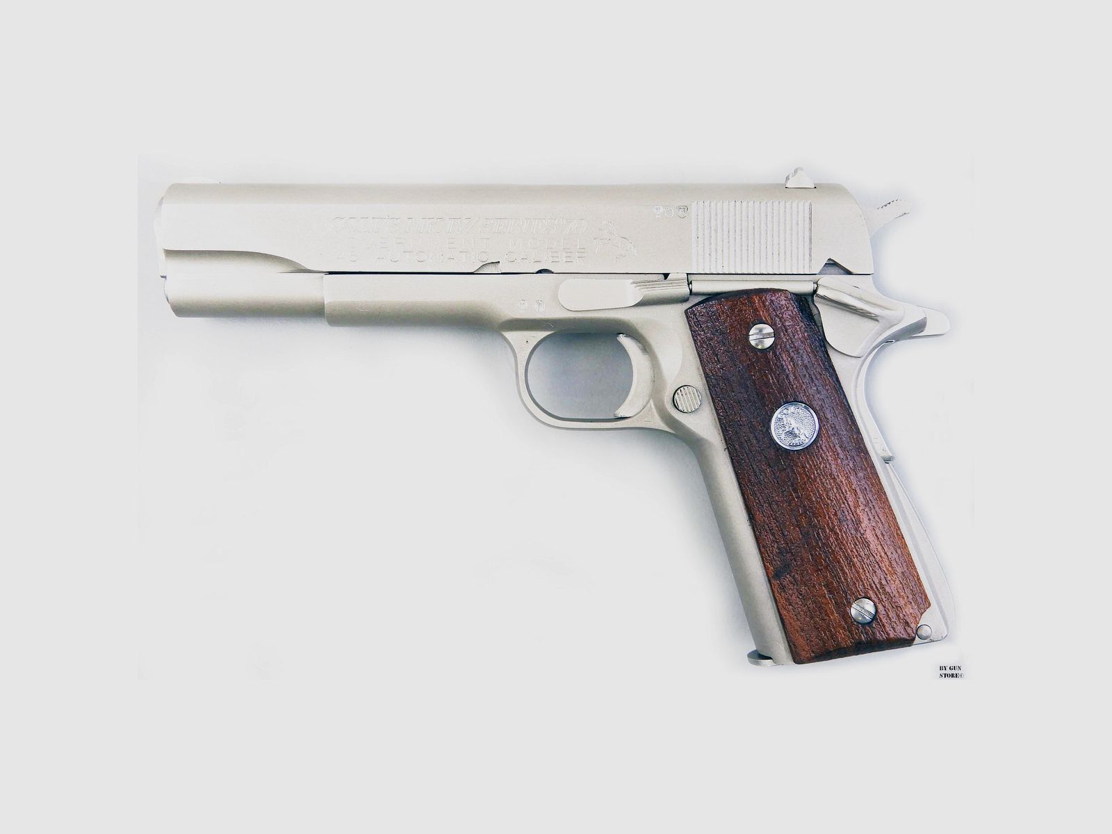 Pistola Colt mod. MKIV Series ’70 Gvt. Model Electroless cal. 45 Acp 70G59137, immagine 1 di 12