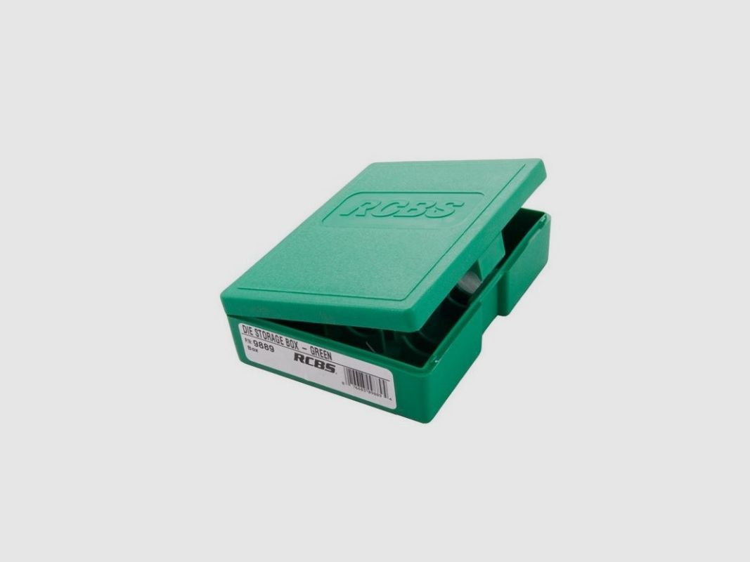 RCBS DIE STORAGE BOX GRÜN