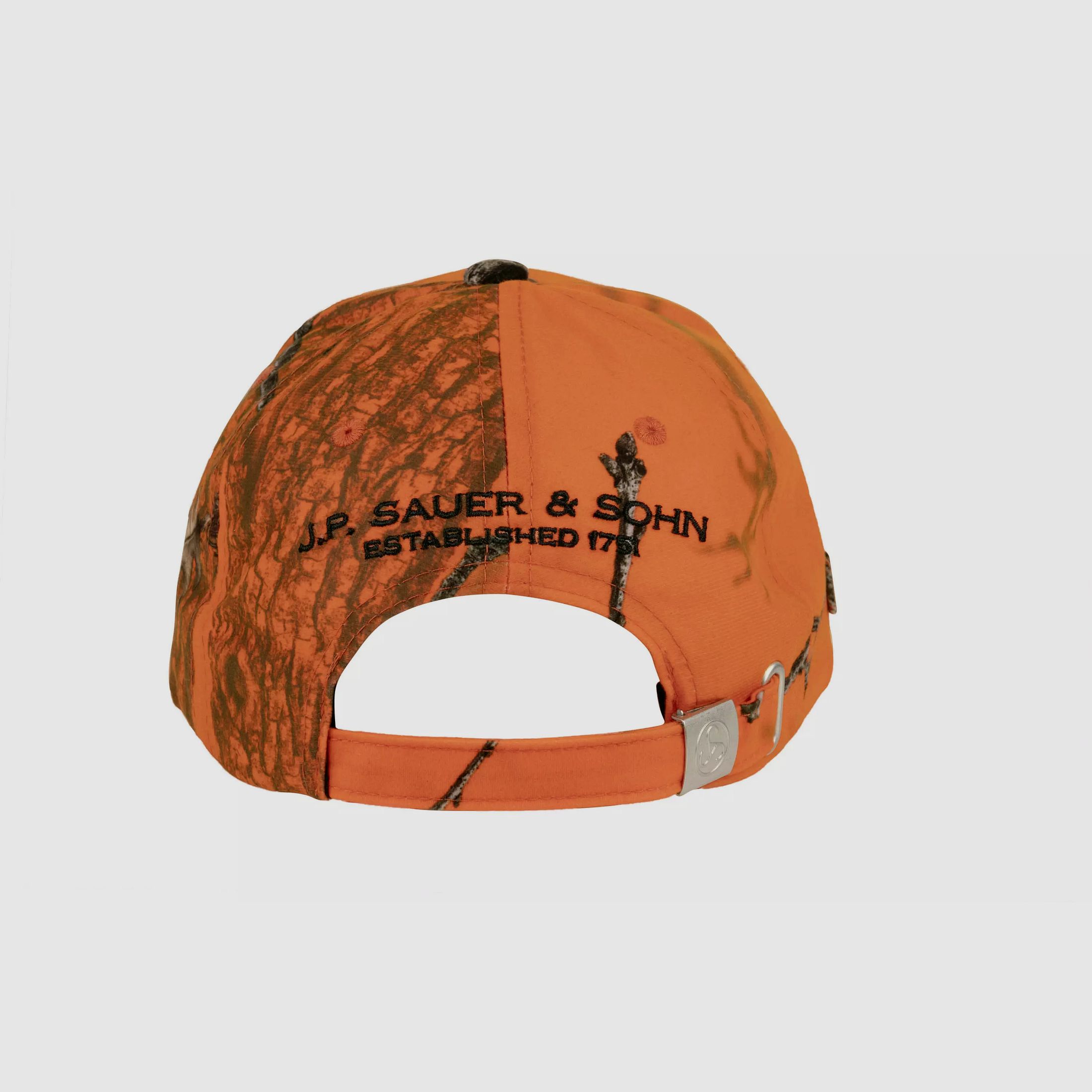 Sauer Cap Camouflage orange one size leaf camo, Bild 2 von 2