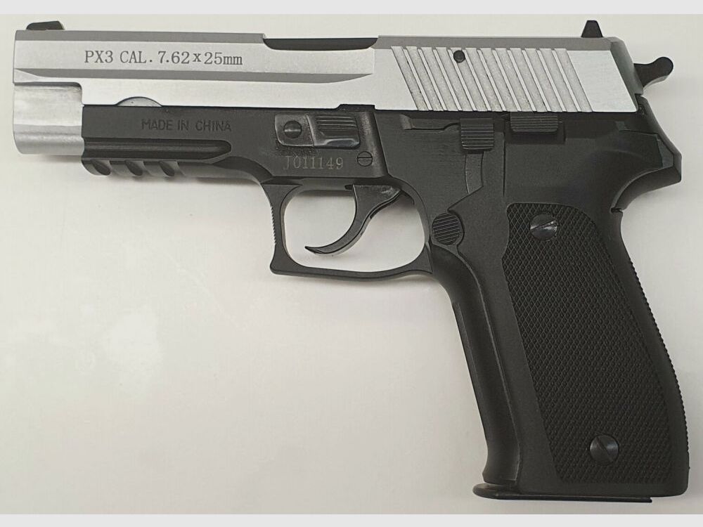 Pistola semiautomática NORINCO Mod. NP762/ NP22/ PX-3 bicolor en calibre 7,62x25tokarev incluyendo accesorios, imagen 9 de 9