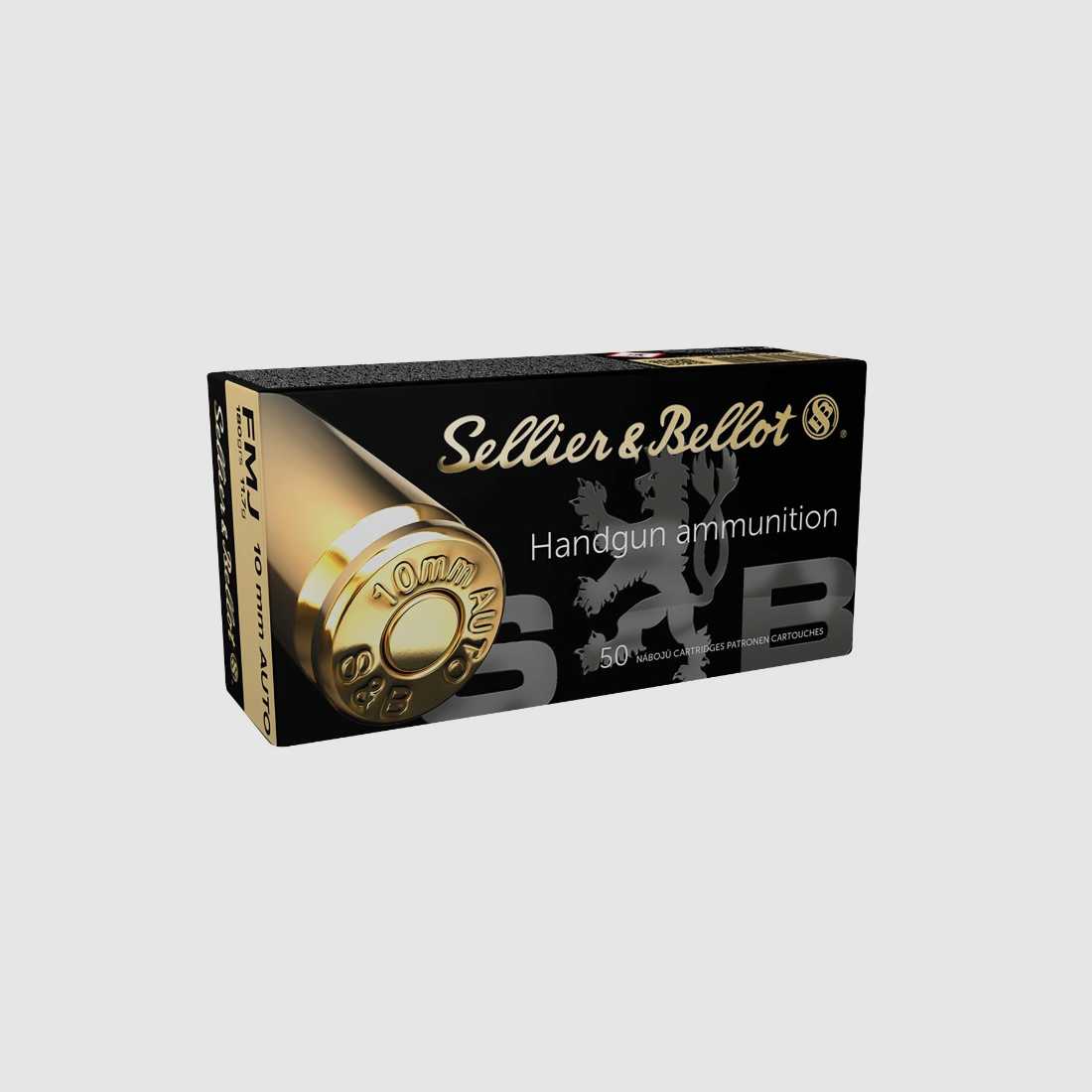 S & B 10mm Auto FMJ - 180grs. - 50 Patronen
