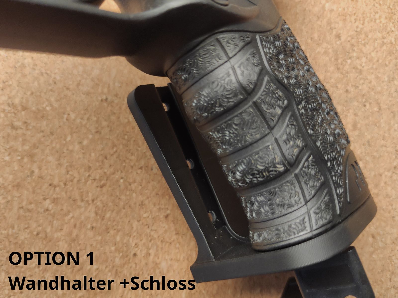 Walther P99 SRS / PAK | Wandhalterung & Schloss | Ästhetisch 