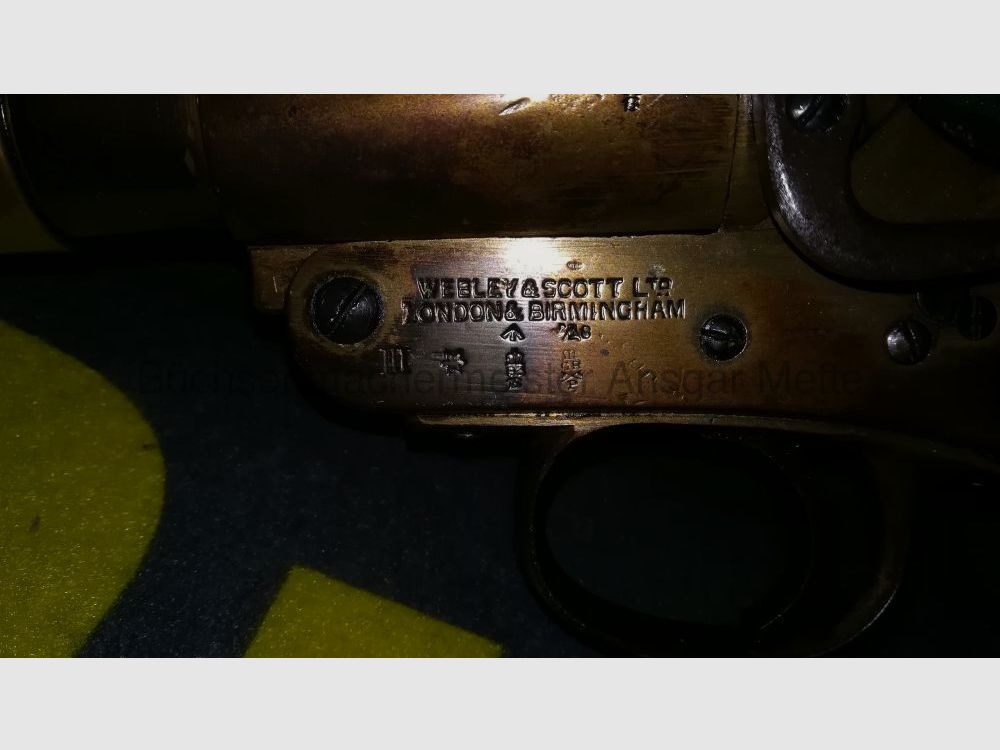 Webley and Scott Signalpistole	 MK3