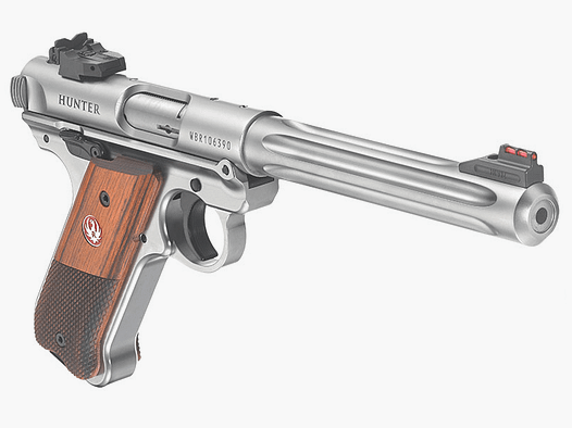 Ruger Mark IV Hunter 6,9" calibro .22lr acciaio inossidabile