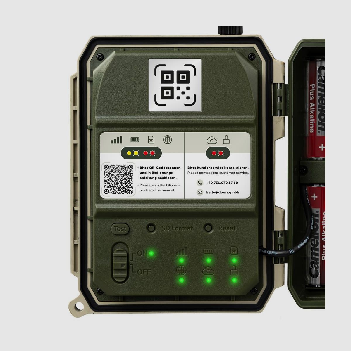 DÖRR Caméra de surveillance SNAPSHOT CLOUD PRO 4G