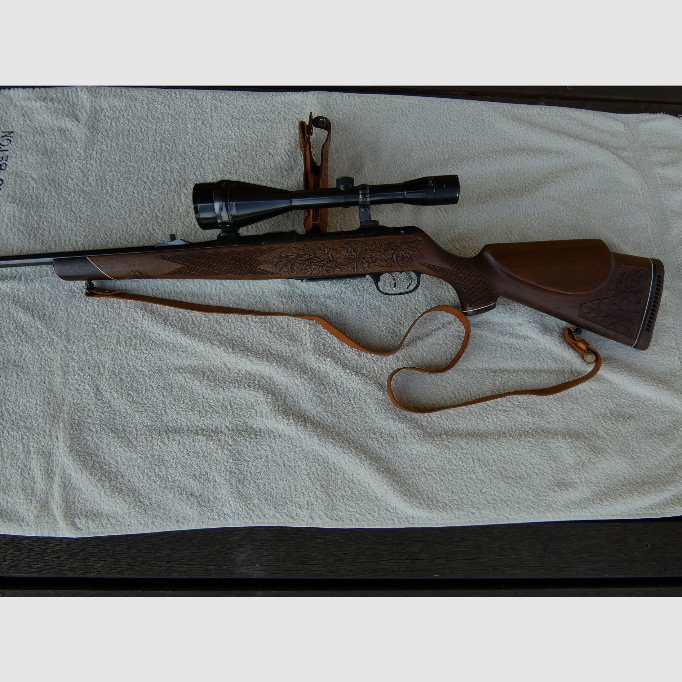 Repeating rifle Krico 6,5x57 with Kahles 8x56