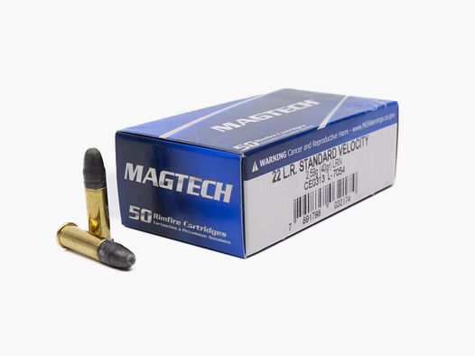 MAGTECH .22 LR Standaardsnelheid LRN 2,6g/40grs