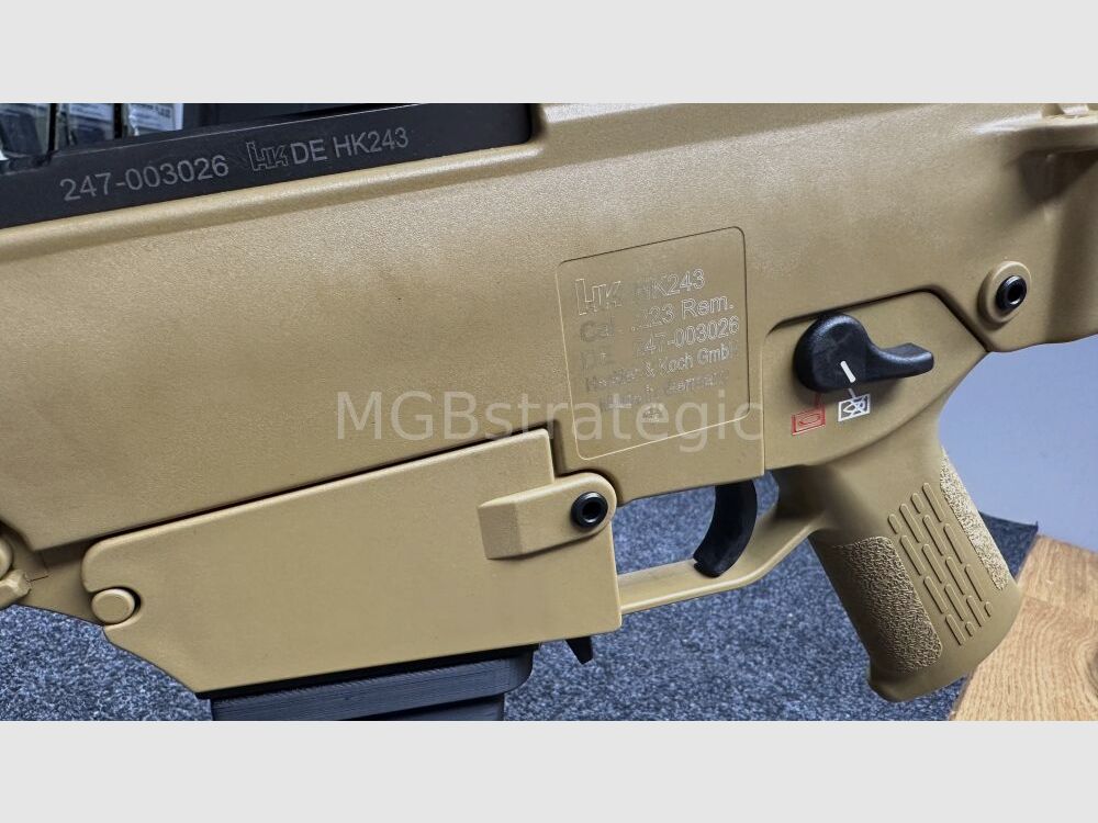 Heckler & Koch HK243 S SAR - Farbe sandfarben - Das zivile G36	 sportlich zugelassen! Farbe sandfarben