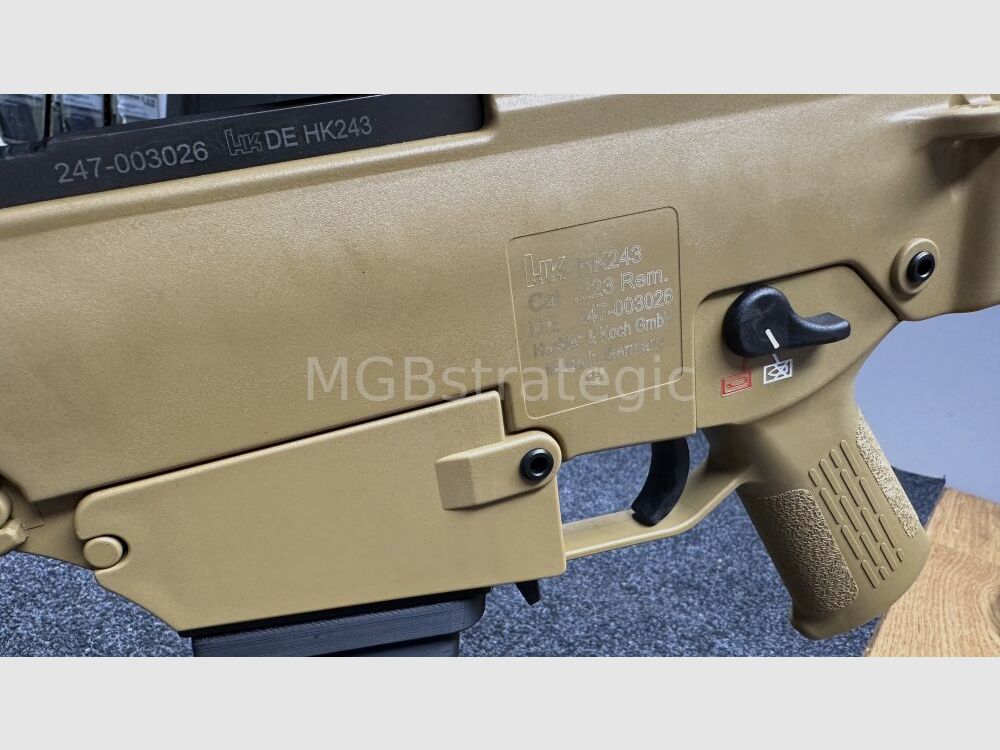 Heckler & Koch HK243 S SAR - Color sand - The civilian G36 sportily approved! Color sand