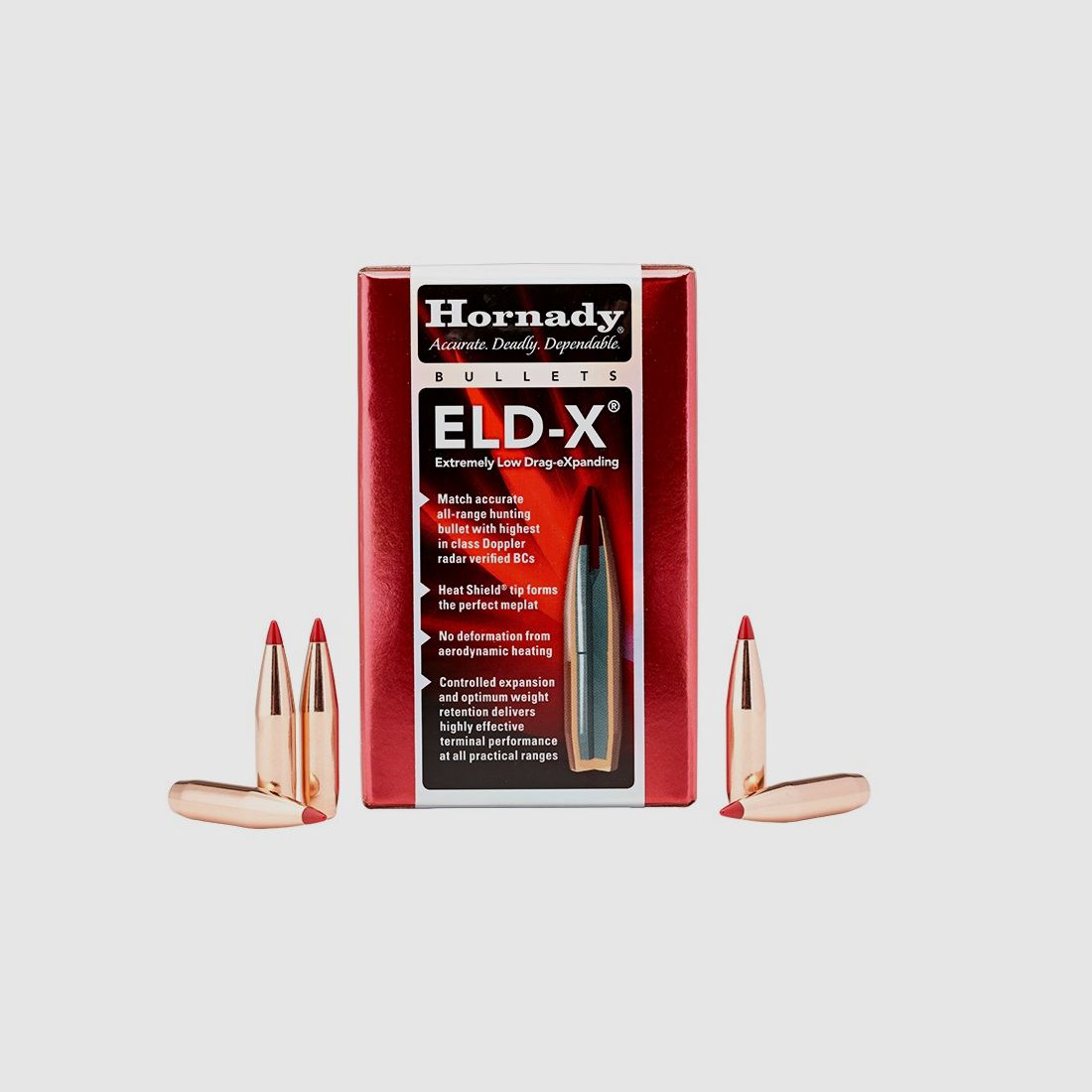 BULLE HORNADY 26177 Eld-match 264" 130gr