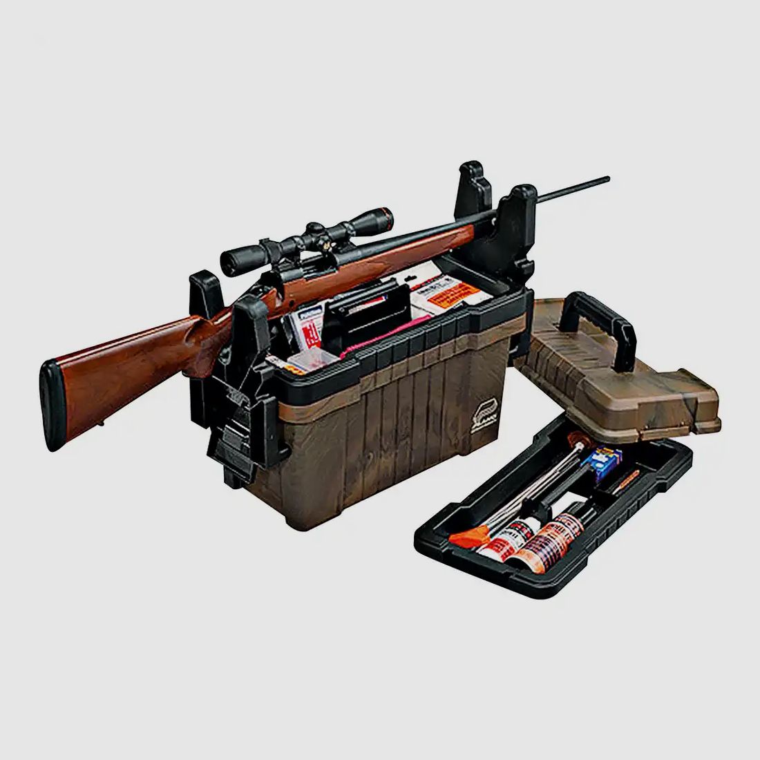 Weapon maintenance case toolbox - weapon care box - unmatched versatility