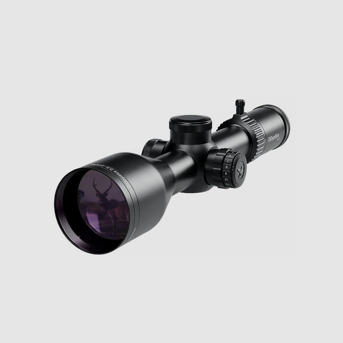 DDoptics NFX V8 2,5-20x56 A4N MRAD Handmatige Rood Punt