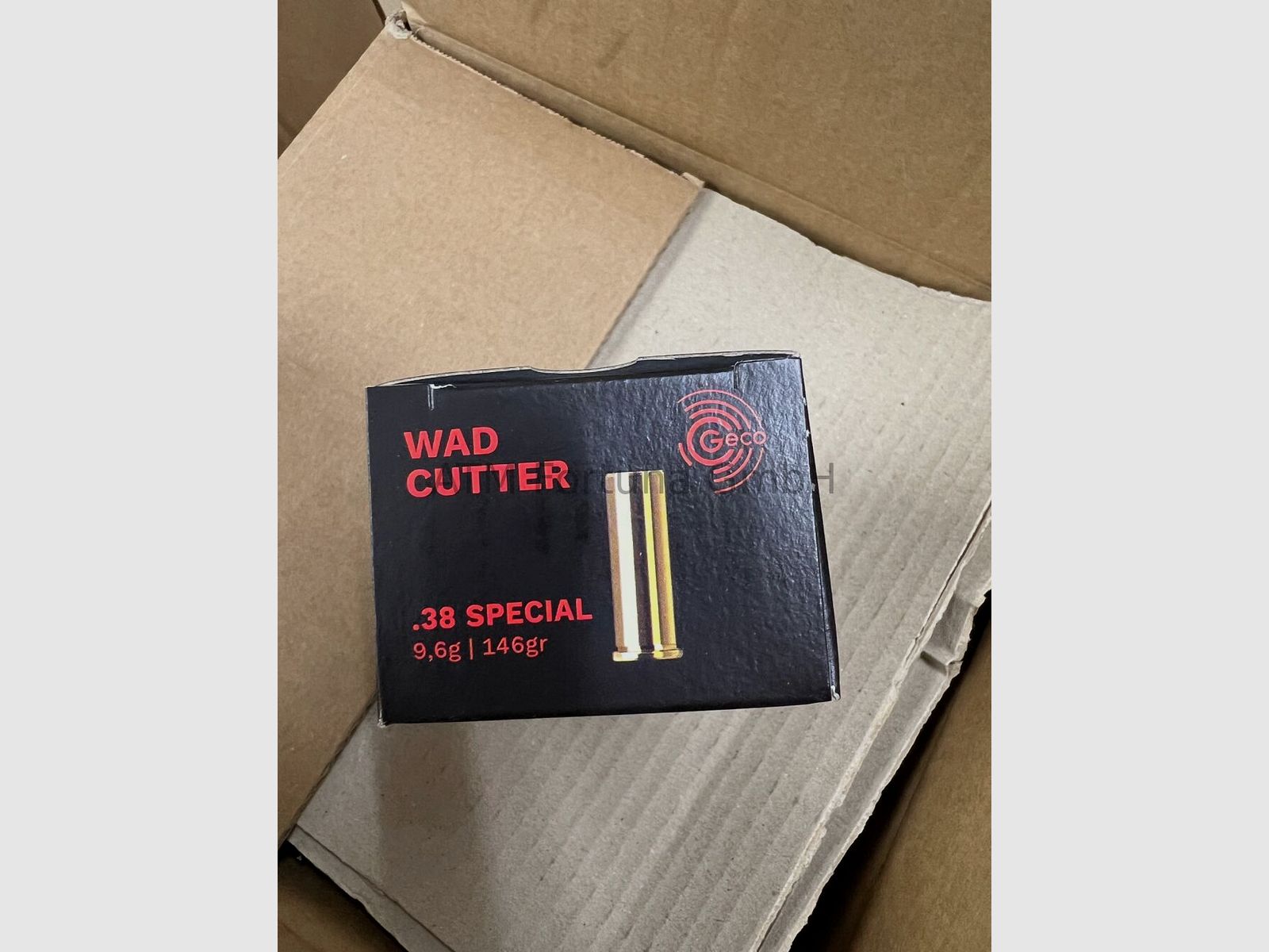 GECO .38 Special Lead Wadcutter 9.59g/148grs