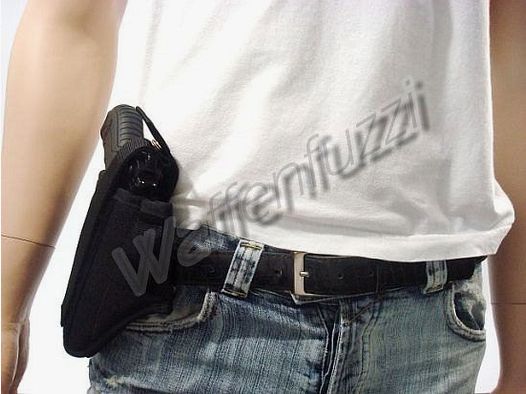 Funda de cinturón para pistolas de gran calibre para zurdos y diestros