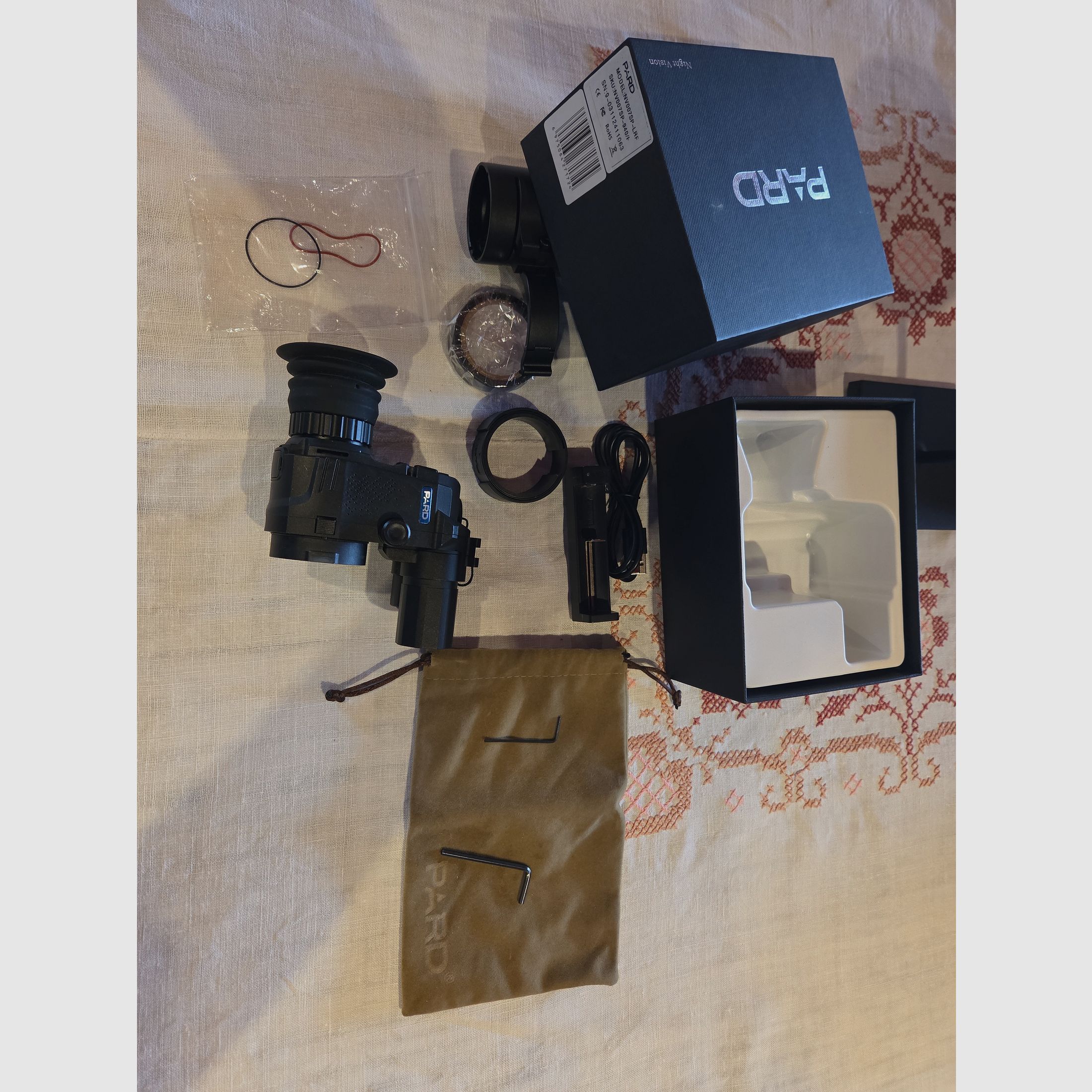 PARD NV007SP LRF Night Vision Device 940nm with Rangefinder